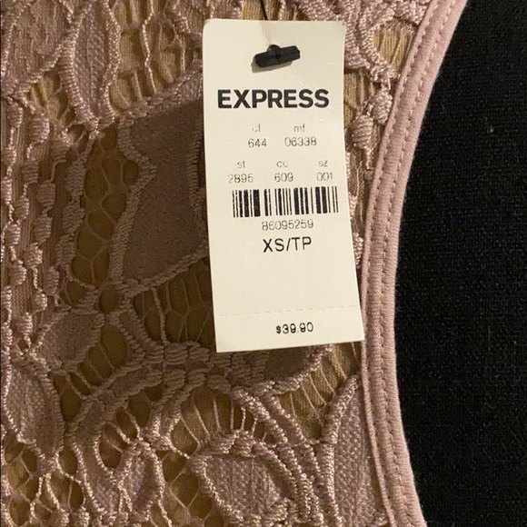 Lace Racerback Tank - Picture 3 of 3